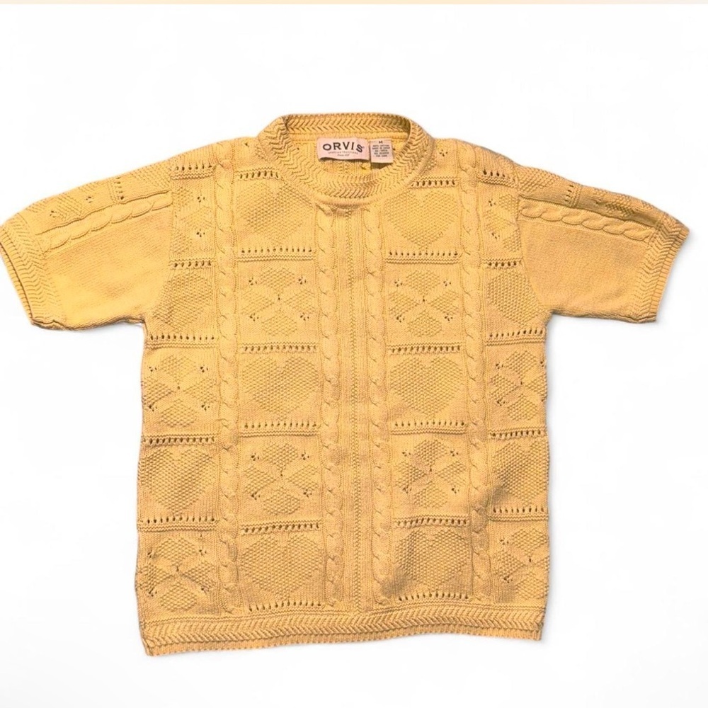 Orvis knit top size M